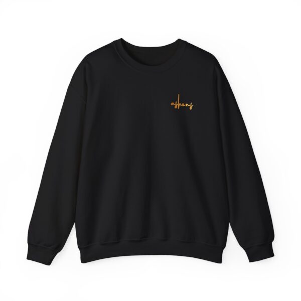 ASHERS SWEATSHIRT MALE – BLACK